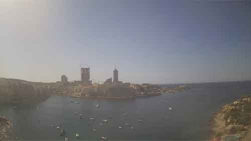 Malta Zatoka Spinola kamera internetowa